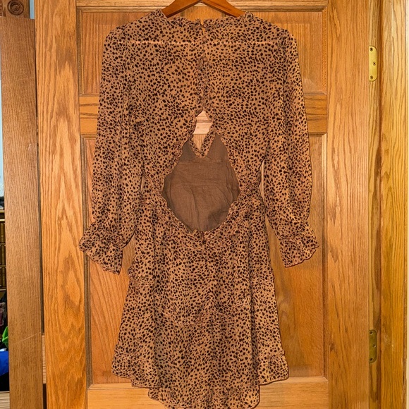 Cheetah Print Dress - Picture 7 of 7